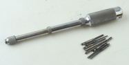 Stanley Yankee push drill No. 41Y with 8 bits Stanley Yankee push drill No. 41Y with 8 bits