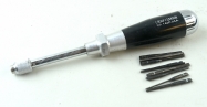 Craftsman push drill with 8 bits No. DD 4221 Craftsman push drill with 8 bits No. DD 4221